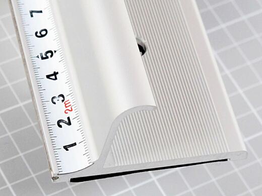 2 Meter Aluminiumlineal l 205cm - Sicherheitslineal | Onlineshop Lineale
